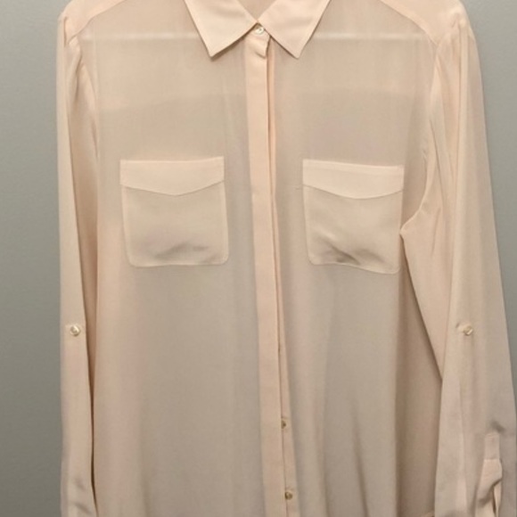 Anne Taylor 100% silk blouse - Picture 2 of 4